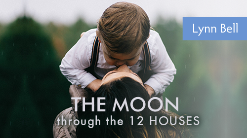 Moon through the 12 houses