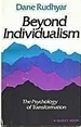 Book Cover Beyond Individualism by Dane Rudhyar